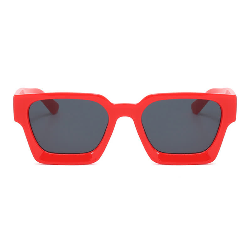 Square Frame Tinted Sunglasses