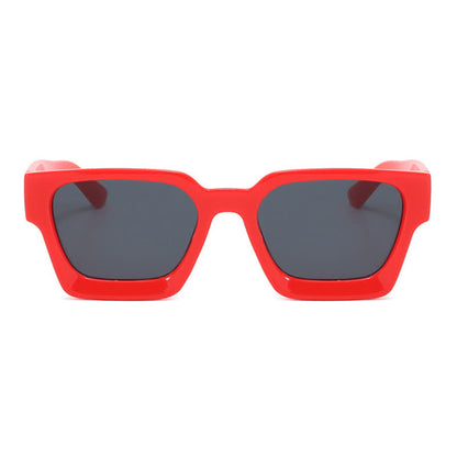 Square Frame Tinted Sunglasses