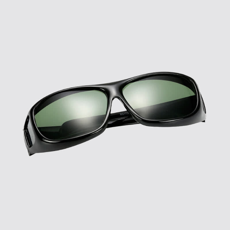Fit Over Glasses Wrap Around Polarized Sunglasses for Sports&Driving
