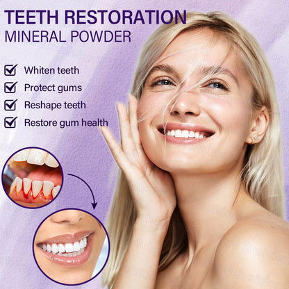 ✅Official Store |🗽Frinoxio® Fluoride-Free Nano Hydroxyapatite Tooth Powder 👨‍⚕️ (Treats periodontitis and oral ulcers, cleans tartar, and repairs receding gums)