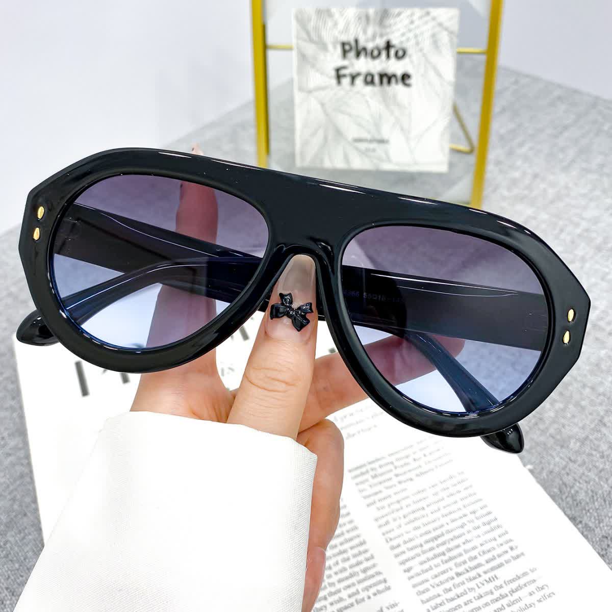 Women's Hipster Aviator Sunglasses