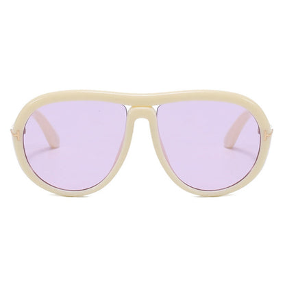'T' Design Hipster Aviator Sunglasses