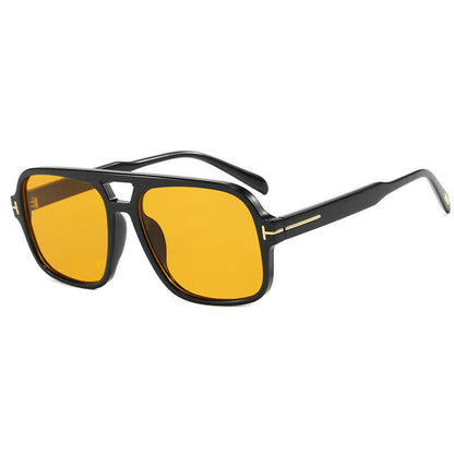 Double Bridges Retro-Vintage Aviator Sunglasses