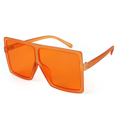 Square Oversized Frame Fashion Sunglasses