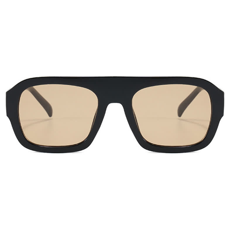 Square Large Frame Trendy Sunglasses