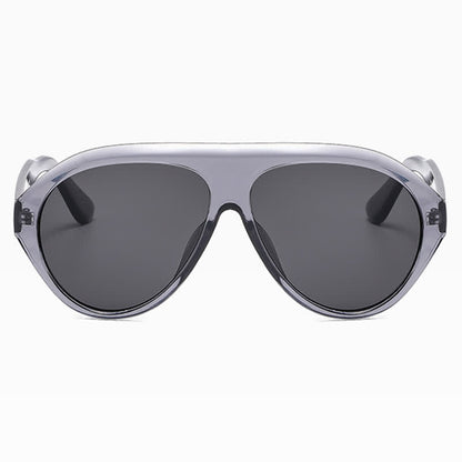 Hipster Oversized Frame Aviator Sunglasses