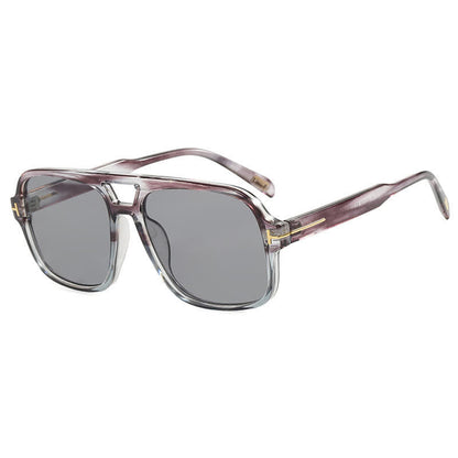 Double Bridges Retro-Vintage Aviator Sunglasses