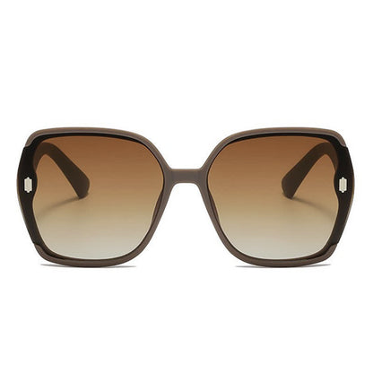 Fashion Square Hollow-out Oversized Sunglasses