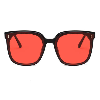 Square Frames Hipster Oversized Sunglasses