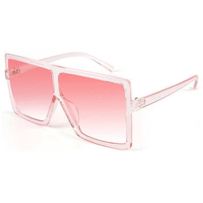 Square Oversized Frame Fashion Sunglasses