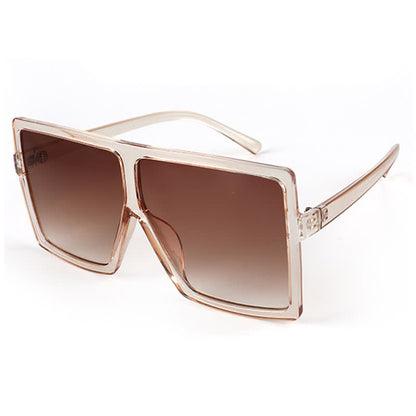 Square Oversized Frame Fashion Sunglasses