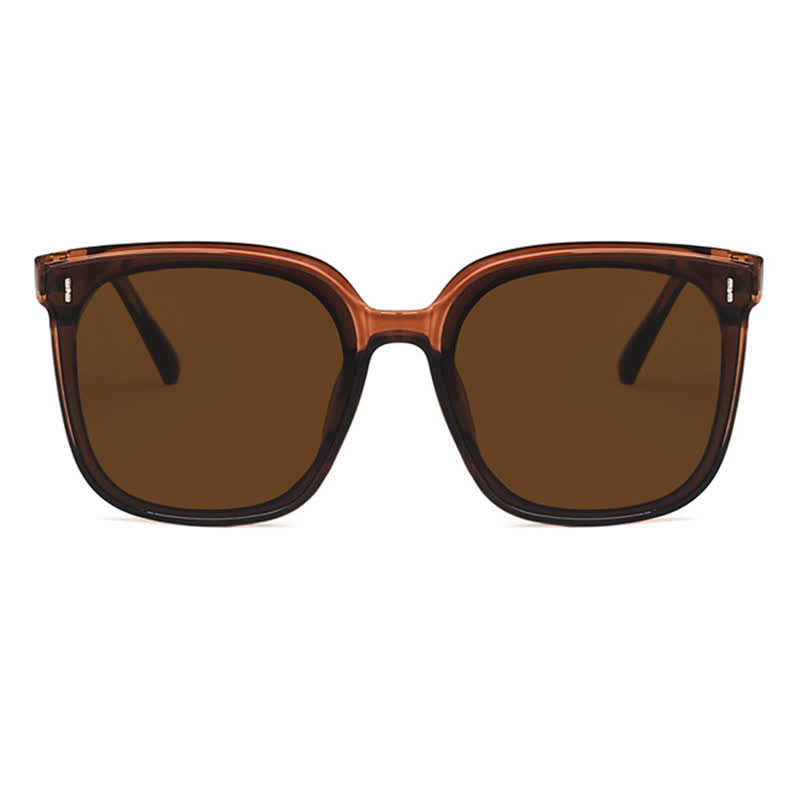 Square Frames Hipster Oversized Sunglasses