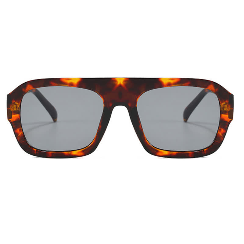 Square Large Frame Trendy Sunglasses