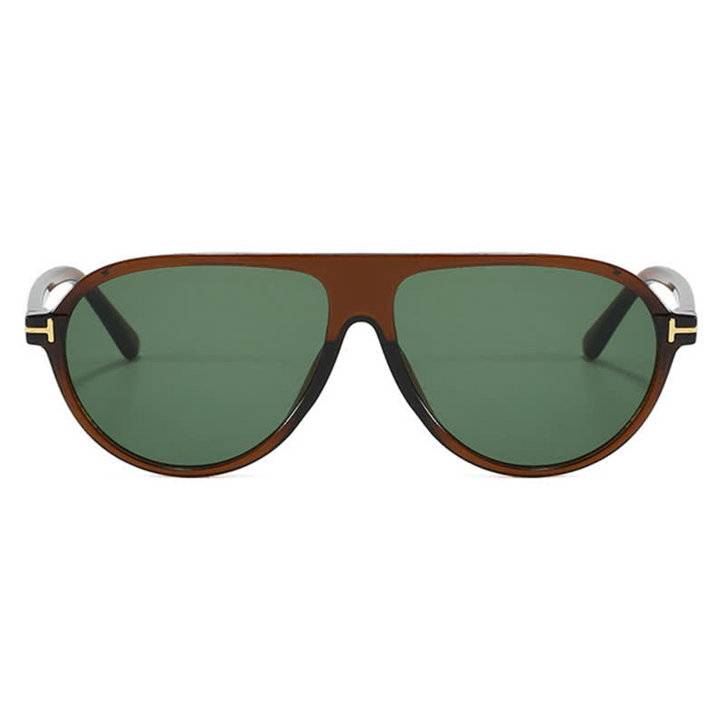 Small Frames 'T' Design Aviator Sunglasses