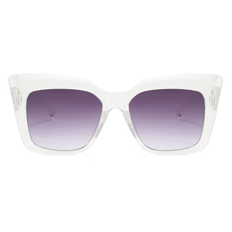 Vintage Cat-Eye Oversized Frame Sunglasses