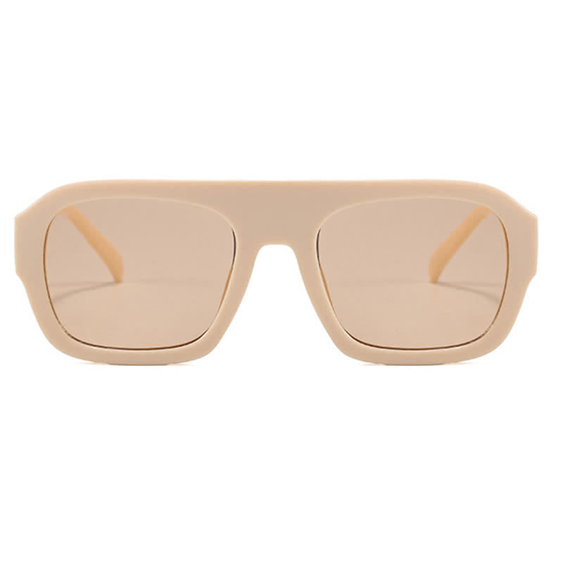 Square Large Frame Trendy Sunglasses