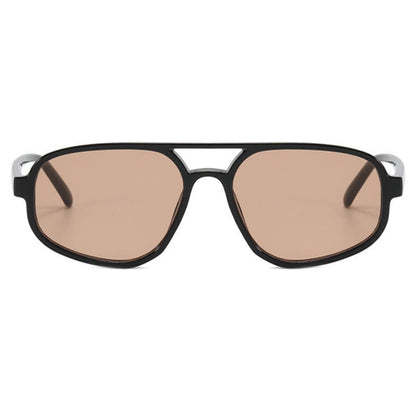 Double Bridges Vintage Aviator Sunglasses