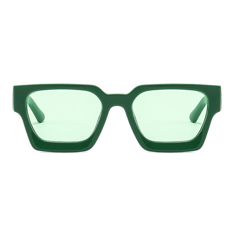 Square Frame Tinted Sunglasses