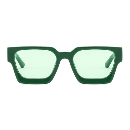 Square Frame Tinted Sunglasses