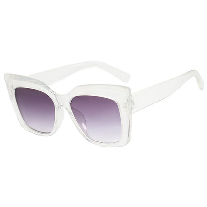 Vintage Cat-Eye Oversized Frame Sunglasses