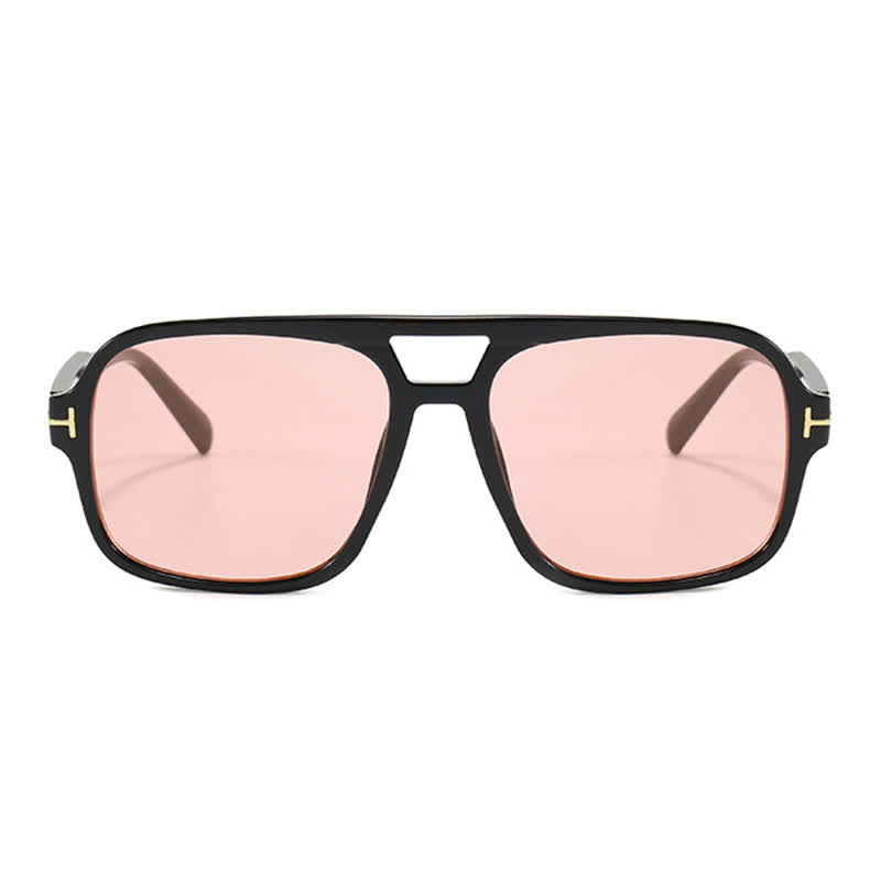 Double Bridges Retro-Vintage Aviator Sunglasses