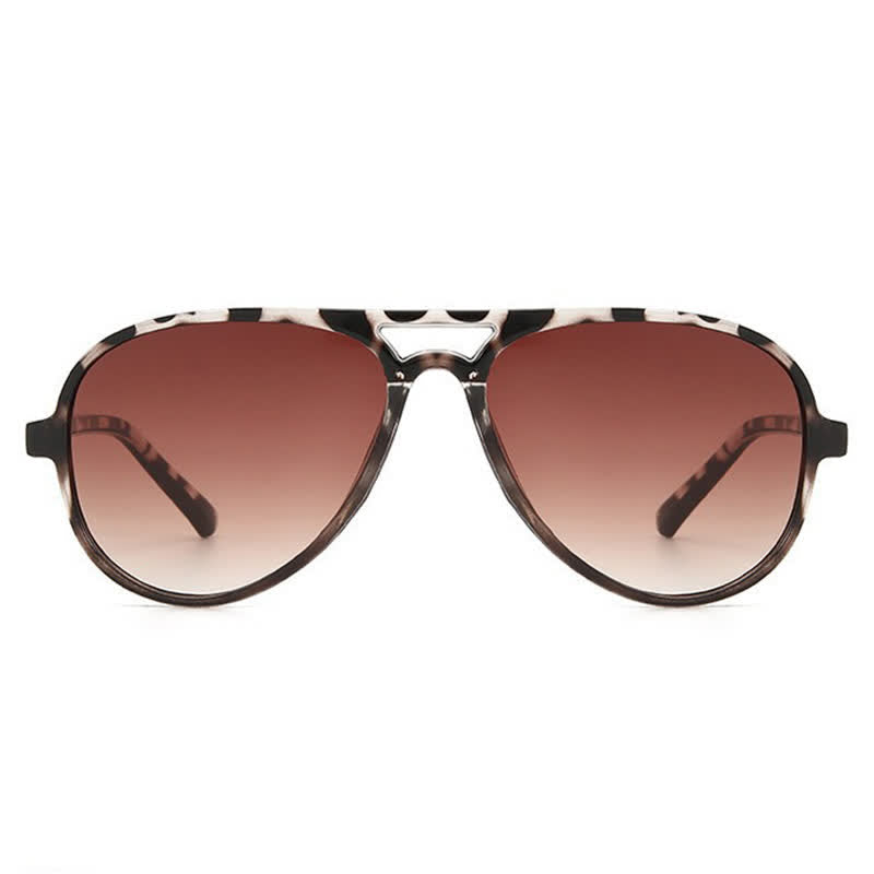 Unsiex Double Bridges Retro Classic Aviator Sunglasses
