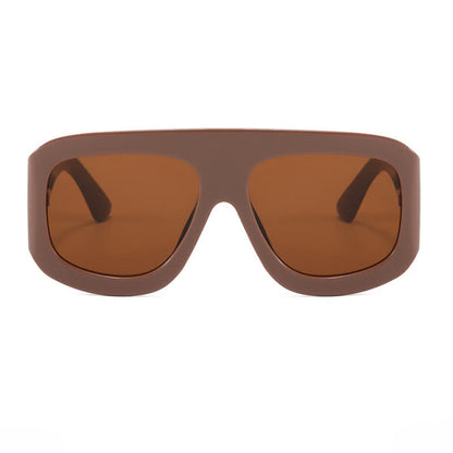 Oversized Square Frame Hipster Sunglasses