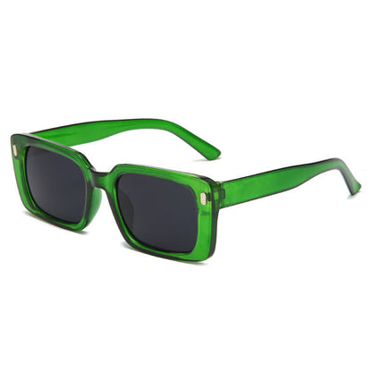 Classic Retro Unisex Rectangle Frame Sunglasses