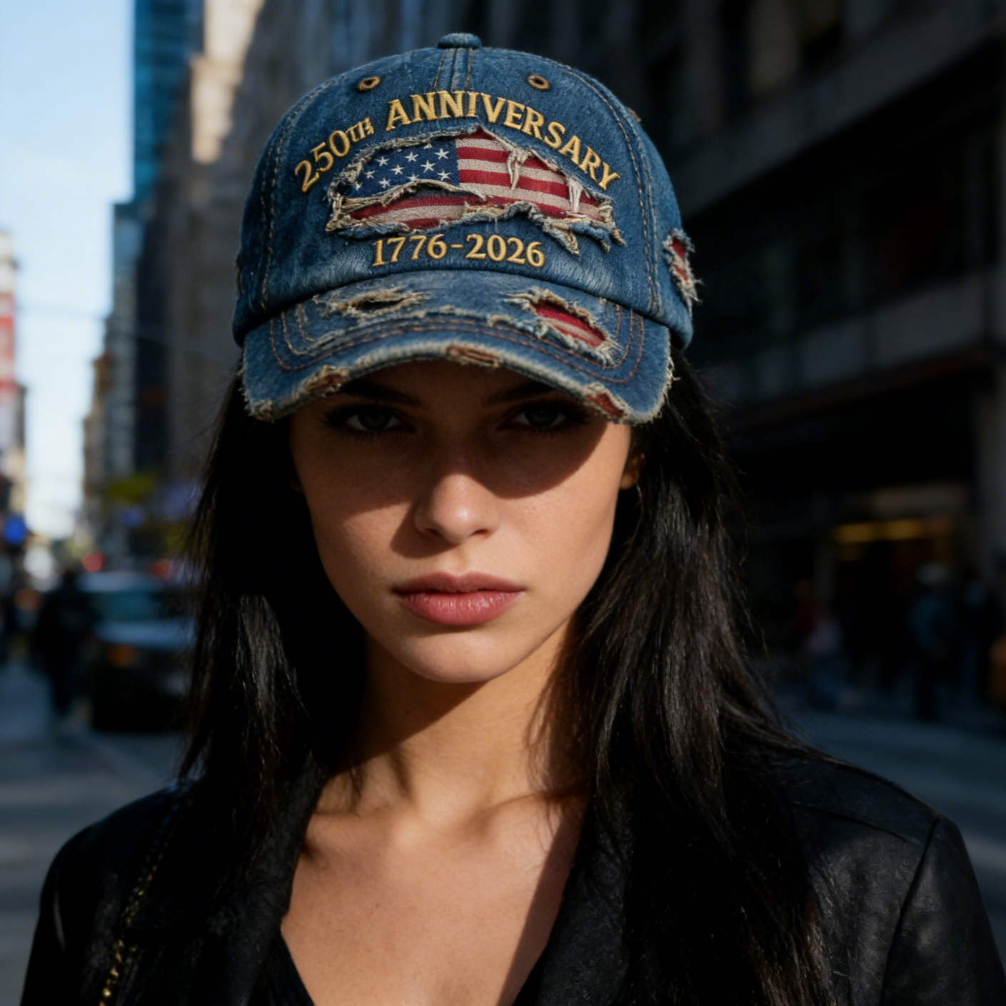 Vintage Distressed 250th Anniversary Cap – Wear Your American Pride