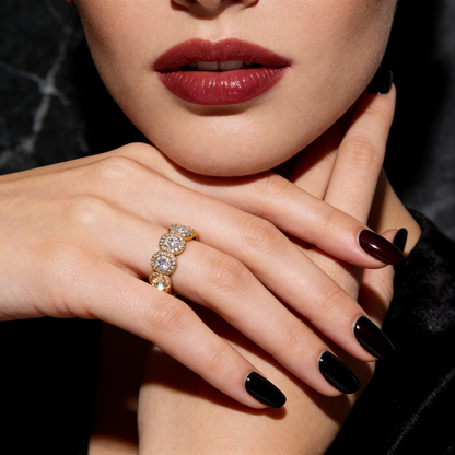 Oval Diamond Eternity Ring – A Full Circle of Timeless Sparkle