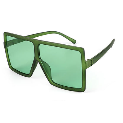 Square Oversized Frame Fashion Sunglasses