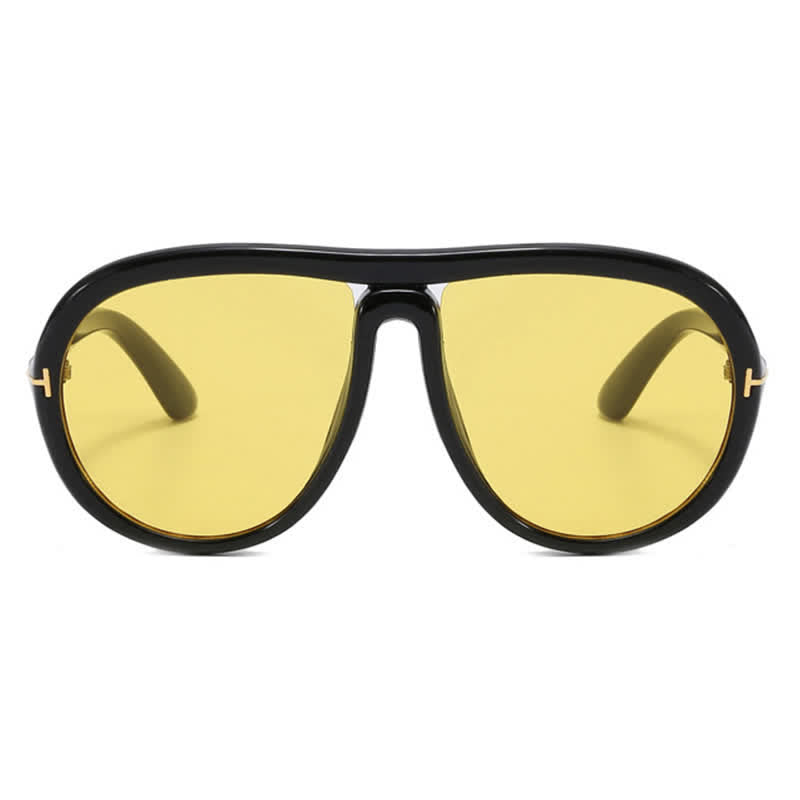 'T' Design Hipster Aviator Sunglasses