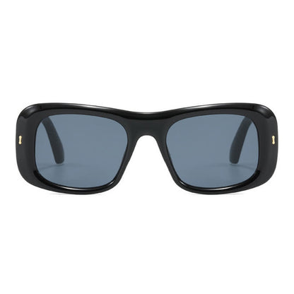 Arrow Decor Square Frame Thick Sunglasses