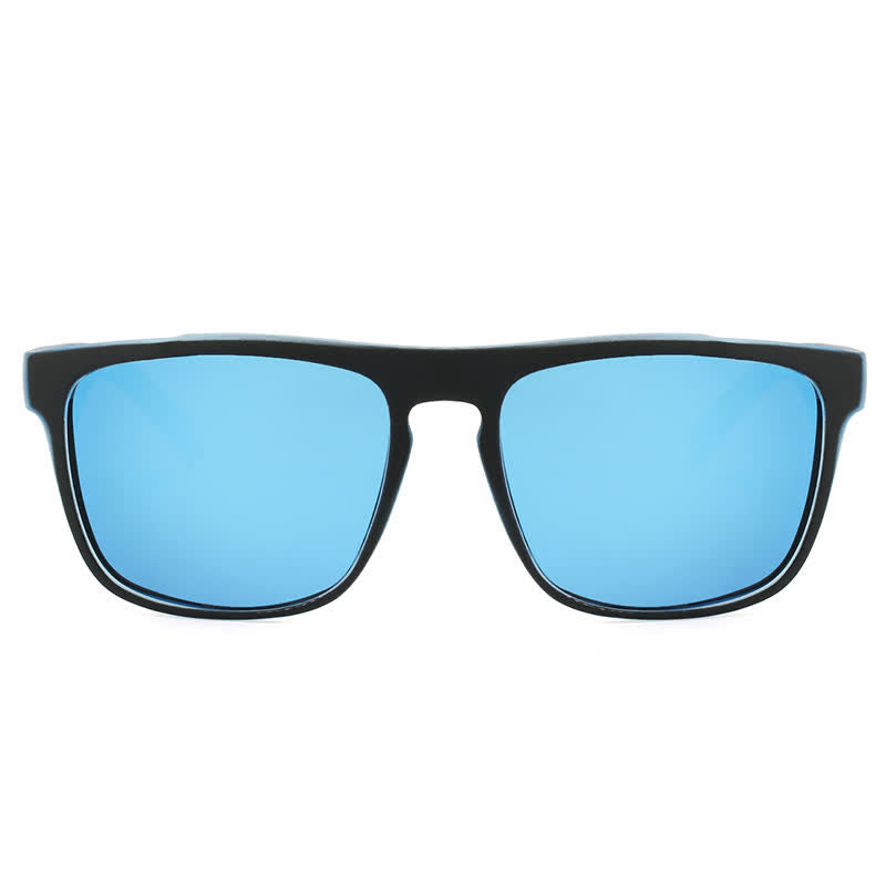 Simple Polarized Square Frame Trendy Sunglasses for Outdoor Activities