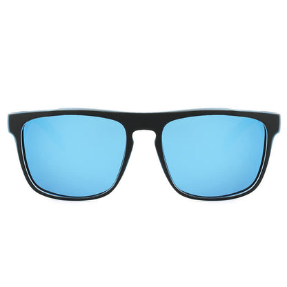 Simple Polarized Square Frame Trendy Sunglasses for Outdoor Activities