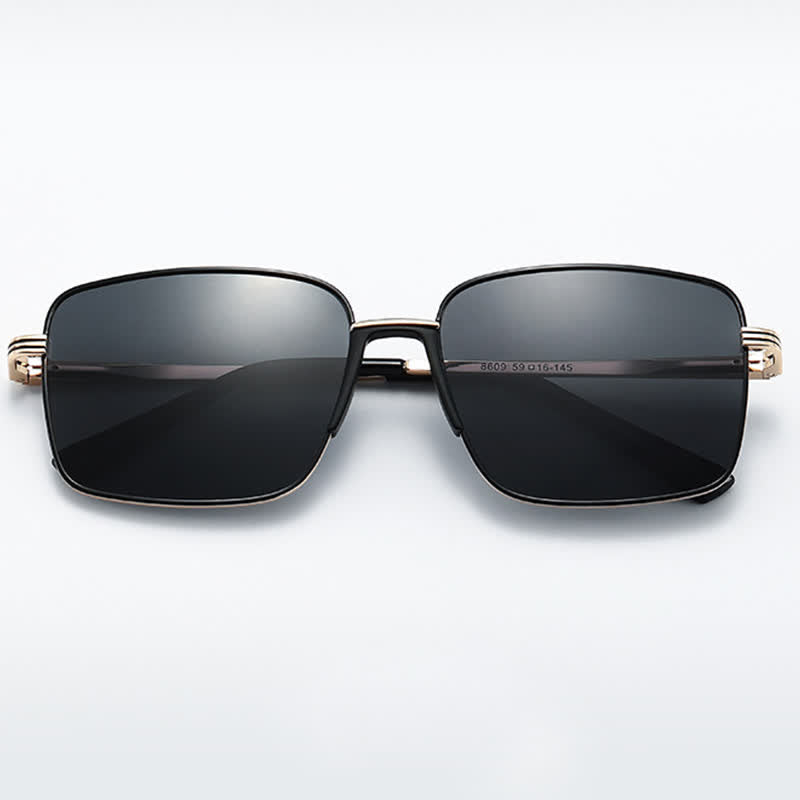 Polarized Square Frame Sunglasses for Driving