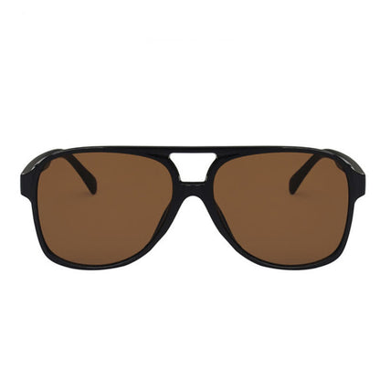 Double Bridges Fashion Aviator Sunglasses