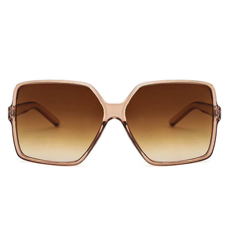 Square Frame Vintage Oversized Sunglasses
