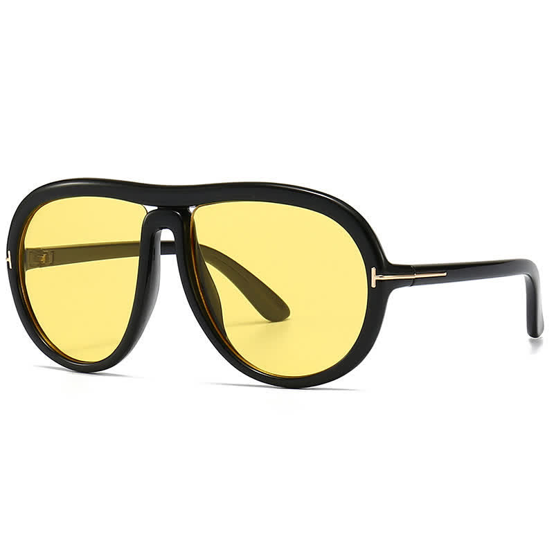 'T' Design Hipster Aviator Sunglasses
