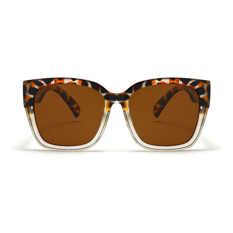 Fit Over Glasses Square Frame Polarized Sunglasses