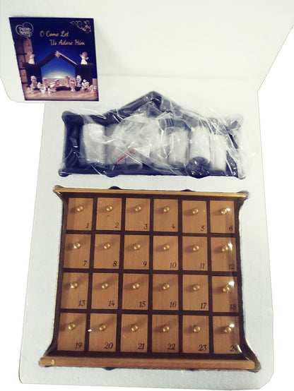✨HOT SALE 70% OFF👼Precious Moments, Nativity Advent Calendar