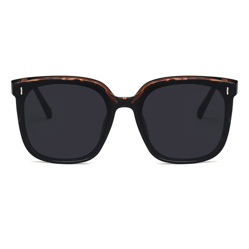 Square Frames Hipster Oversized Sunglasses
