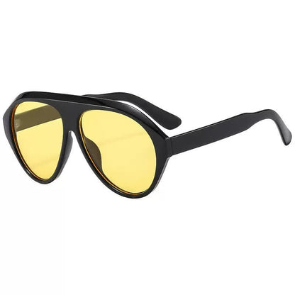 Hipster Oversized Frame Aviator Sunglasses