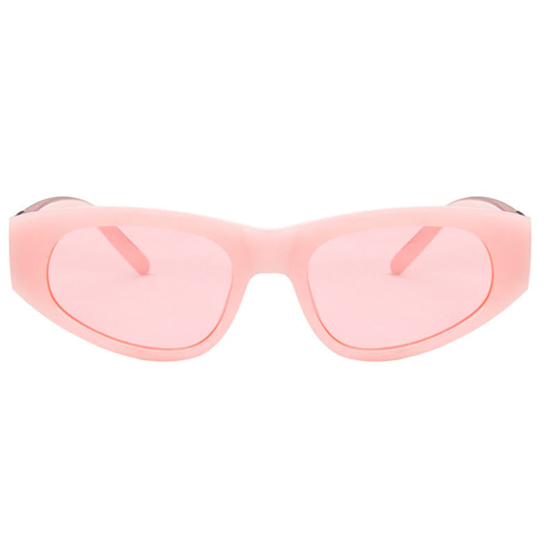 Classic Unisex 'B' Design Cat-Eye Sunglasses