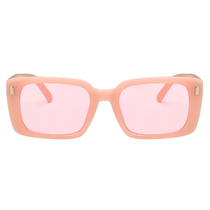 Classic Retro Unisex Rectangle Frame Sunglasses
