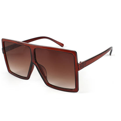 Square Oversized Frame Fashion Sunglasses