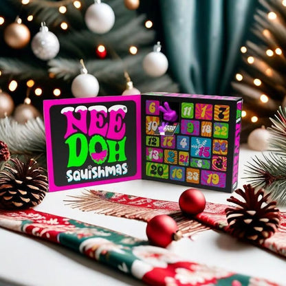 Needoh Advent Calendar™ 2025 - - 24 Days of Surprises with Mini Squishies🎁