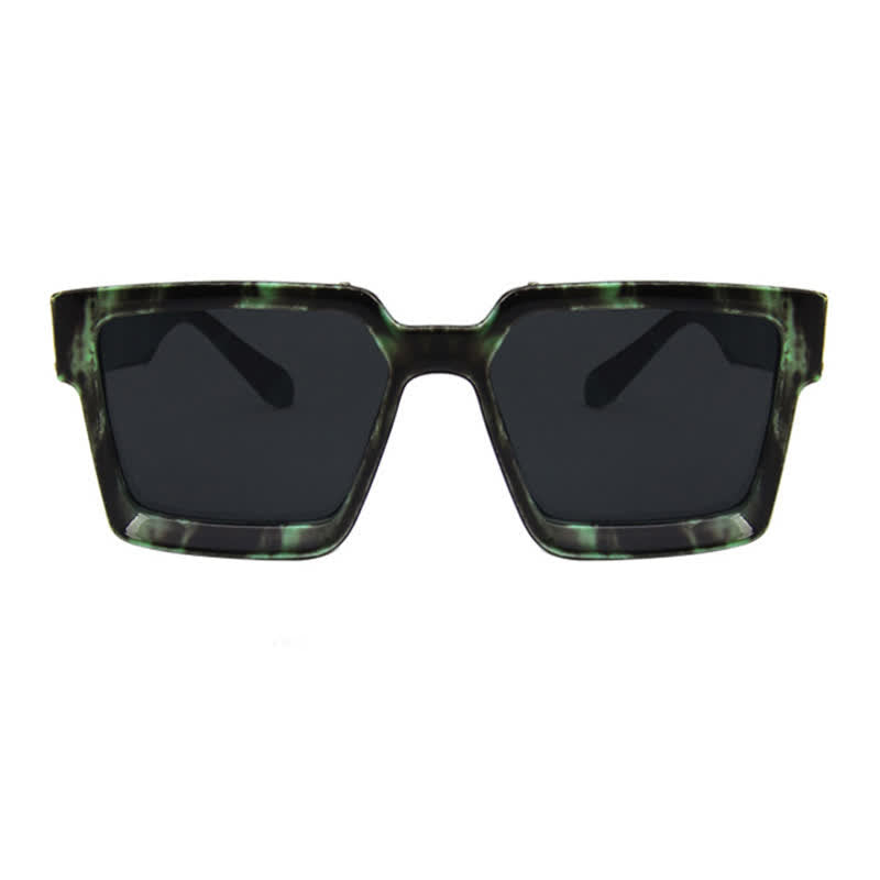 Square Frames Hipster Oversized Sunglasses