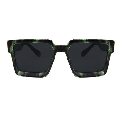 Square Frames Hipster Oversized Sunglasses