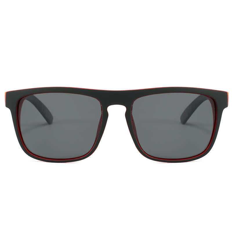 Simple Polarized Square Frame Trendy Sunglasses for Outdoor Activities